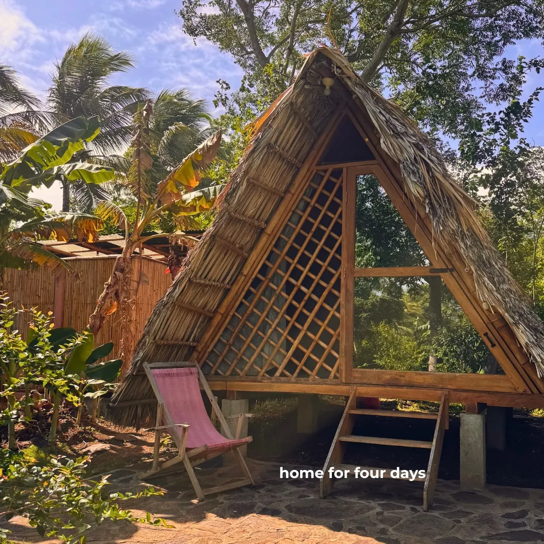 home for four days